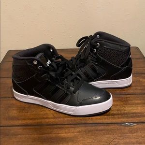 Women's Adidas NEO Black Hightops
